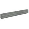 Arriate De Gaviones De Acero Galvanizado 450x30x60 Cm Vidaxl