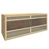 Terrario De Madera Contrachapada 120x50x50 Cm Vidaxl