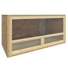 Terrario De Madera Contrachapada 60x30x30 Cm Vidaxl