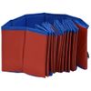 Piscina Para Perros Plegable Pvc Rojo 160x30 Cm Vidaxl