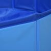 Piscina Para Perros Plegable Pvc Azul 160x30 Cm Vidaxl