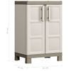 Armario Bajo Almacenaje Excellence Beige Y Taupe 97 Cm Keter