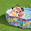 Piscina Steel Pro Con Estructura 305x66 Cm Bestway