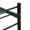 Estructura De Cama De Metal Negro 200x200 Cm Vidaxl