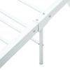 Estructura De Cama De Metal Blanca 90x200 Cm Vidaxl