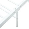 Estructura De Cama De Metal Blanco 100x200 Cm Vidaxl