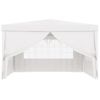 Carpa Profesional Para Fiestas Con Paredes Blanco 90 G/m² 4x4 M Vidaxl