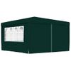 Carpa Profesional Para Fiestas Con Paredes Verde 90 G/m² 4x4 M Vidaxl