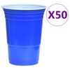 Juego De Beer Pong Plástico 0,5 L Vidaxl