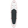 Set De Paddel Surf Tabla Sup Inflable Rojo Y Blanco Vidaxl