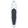 Tabla De Paddle Surf Inflable Con Vela Azul Y Blanca Vidaxl