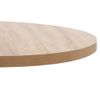 Mesa De Bistró Mdf Marrón Claro 80 Cm Vidaxl