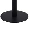 Mesa De Bistró Mdf Marrón Oscuro 80 Cm Vidaxl