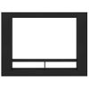 Mueble Para Tv Madera Contrachapada Negro 152x22x113 Cm Vidaxl