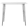 Mesa Alta De Cocina Blanco 120x60x105 Cm Vidaxl