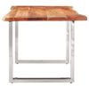 Mesa De Comedor Borde Irregular Acacia Maciza 200 Cm 3,8 Cm Vidaxl