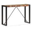 Mesa Consola De Madera Maciza Reciclada 110x35x76 Cm Vidaxl