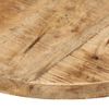 Superficie De Mesa Redonda Madera Maciza De Mango 25-27 Mm 40cm Vidaxl