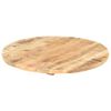 Superficie De Mesa Redonda Madera Maciza De Mango 25-27 Mm 40cm Vidaxl