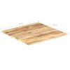 Superficie De Mesa Madera Maciza De Mango 15-16 Mm 60x60 Cm Vidaxl