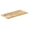 Superficie De Mesa Madera Maciza De Mango 15-16 Mm 100x60 Cm Vidaxl