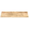 Superficie De Mesa Madera Maciza De Mango 15-16 Mm 100x60 Cm Vidaxl