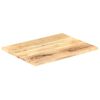 Superficie De Mesa Madera Maciza De Mango 25-27 Mm 70x60 Cm Vidaxl