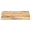 Superficie De Mesa Madera Maciza De Mango 25-27 Mm 70x60 Cm Vidaxl