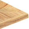 Superficie De Mesa Madera Maciza De Mango 25-27 Mm 70x60 Cm Vidaxl