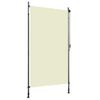 Estor Enrollable De Exterior Color Crema 120x270 Cm Vidaxl