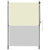 Estor Enrollable De Exterior Color Crema 150x270 Cm Vidaxl