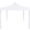 Carpa De Fiesta Plegable Profesional Acero Blanco 3x3 M Vidaxl