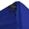 Carpa Plegable Profesional Con 4 Paredes Acero Azul 2x2 M Vidaxl