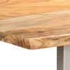 Mesa De Comedor De Madera Maciza De Acacia 180x90x76 Cm Vidaxl