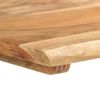 Mesa De Comedor De Madera Maciza De Acacia 140x70x76 Cm Vidaxl