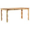 Mesa De Comedor De Madera Maciza Reciclada 160x80x76 Cm Vidaxl