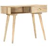 Mesa Consola De Madera Maciza De Mango 90x45x75 Cm Vidaxl