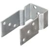 Anclajes De Valla 6 Uds Acero Galvanizado Plateado 7x6x15 Cm