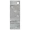 Anclajes De Valla 6 Uds Acero Galvanizado Plateado 8x6x15 Cm Vidaxl