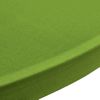 Funda Elástica Para Mesa 4 Unidades 70 Cm Verde Vidaxl