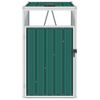 Cobertizo Para Contenedor De Basura Acero 72x81x121 Cm Vidaxl