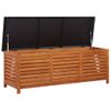 Caja De Almacenaje Jardín Madera Maciza Eucalipto 150x50x55 Cm Vidaxl