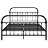 Estructura De Cama De Metal Negro 120x200 Cm Vidaxl