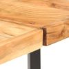 Mesa Alta De Cocina De Madera Maciza De Acacia 180x70x107 Cm Vidaxl