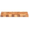 Tabla De Cortar De Madera Maciza De Acacia 50x34x3,8 Cm Vidaxl