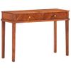 Mesa Consola De Madera Maciza De Acacia 110x40x76 Cm Vidaxl