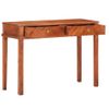 Mesa Consola De Madera Maciza De Acacia 110x40x76 Cm Vidaxl