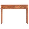 Mesa Consola De Madera Maciza De Acacia 110x40x76 Cm Vidaxl