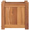 Arriate Elevado Madera Maciza De Teca 30x30x30 Cm Vidaxl