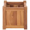 Arriate Elevado Madera Maciza De Teca 30x30x30 Cm Vidaxl